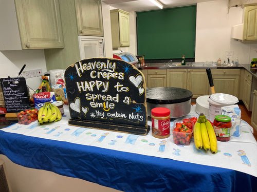 Heavenly Crepes live crepe station