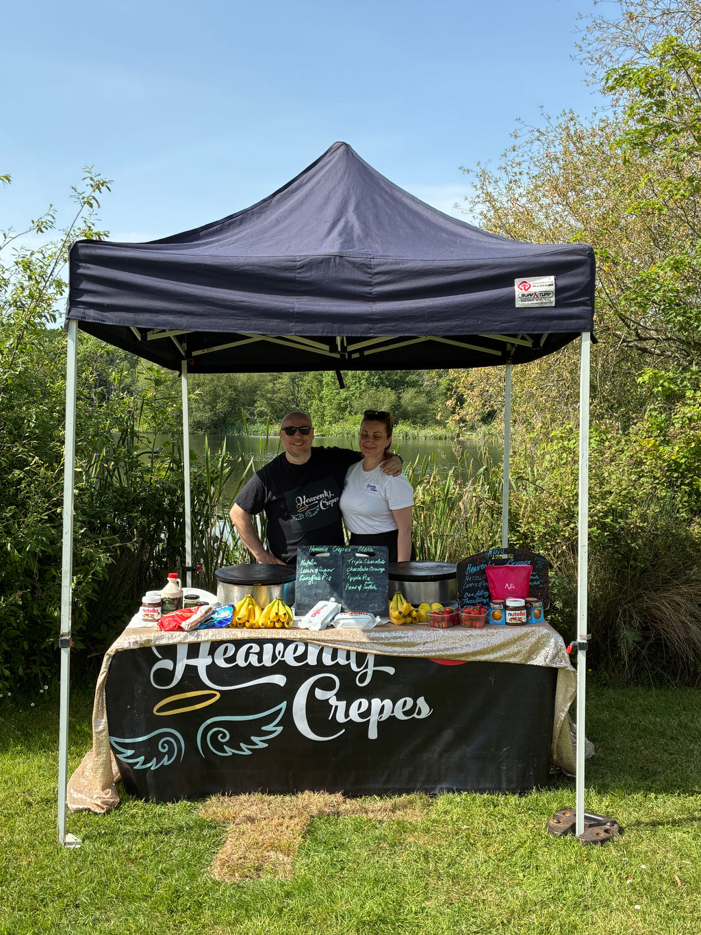 Heavenly Crepes live crepe station